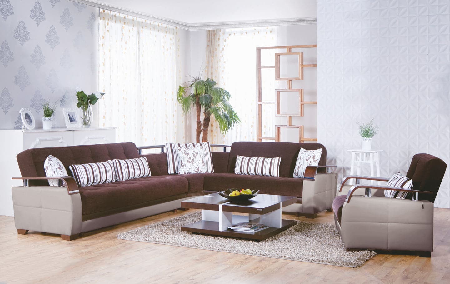 Natural Sectional - Ornate Home