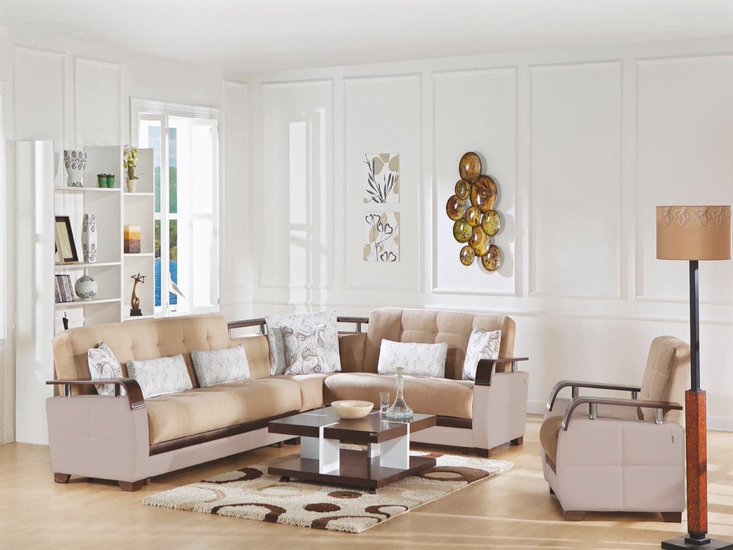 Natural Sectional - Ornate Home