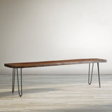 Nature's Edge Chestnut 70 Bench - Ornate Home