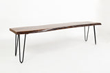 Nature's Edge Chestnut 70 Bench - Ornate Home