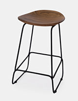 Nature's Edge Light Chestnut Backless Stool (Set of 2) - Ornate Home