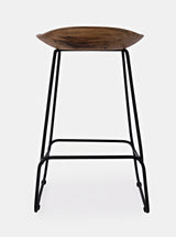 Nature's Edge Light Chestnut Backless Stool (Set of 3) - Ornate Home