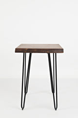 Nature's Edge Light Chestnut Chairside Table - Ornate Home