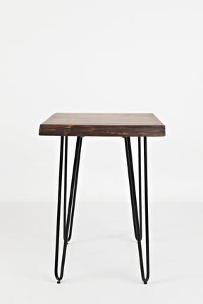 Nature's Edge Light Chestnut Chairside Table - Ornate Home
