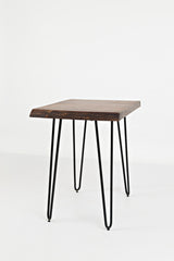 Nature's Edge Light Chestnut Chairside Table - Ornate Home