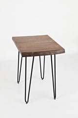 Nature's Edge Light Chestnut Chairside Table - Ornate Home