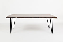 Nature's Edge Light Chestnut Cocktail Table - Ornate Home