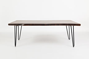 Nature's Edge Light Chestnut Cocktail Table - Ornate Home