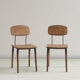 Nature's Edge Light Chestnut Dining Chair (Set of 2) - Ornate Home