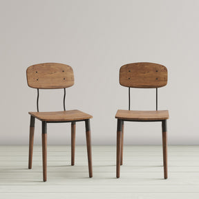 Nature's Edge Light Chestnut Dining Chair (Set of 2) - Ornate Home