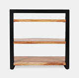Nature's Edge Natural 3 Shelf Bookcase - Ornate Home