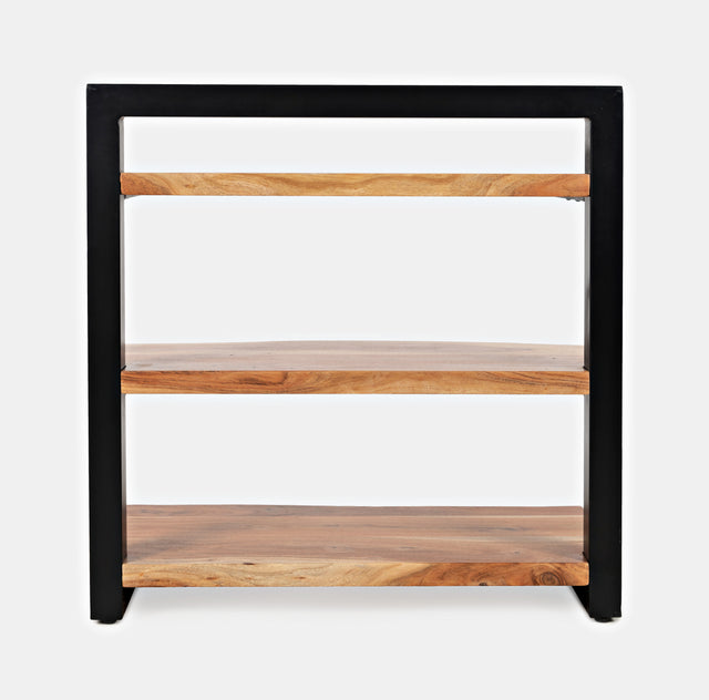 Nature's Edge Natural 3 Shelf Bookcase - Ornate Home
