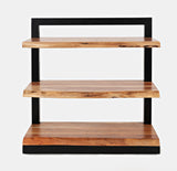 Nature's Edge Natural 3 Shelf Bookcase - Ornate Home