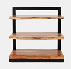 Nature's Edge Natural 3 Shelf Bookcase - Ornate Home
