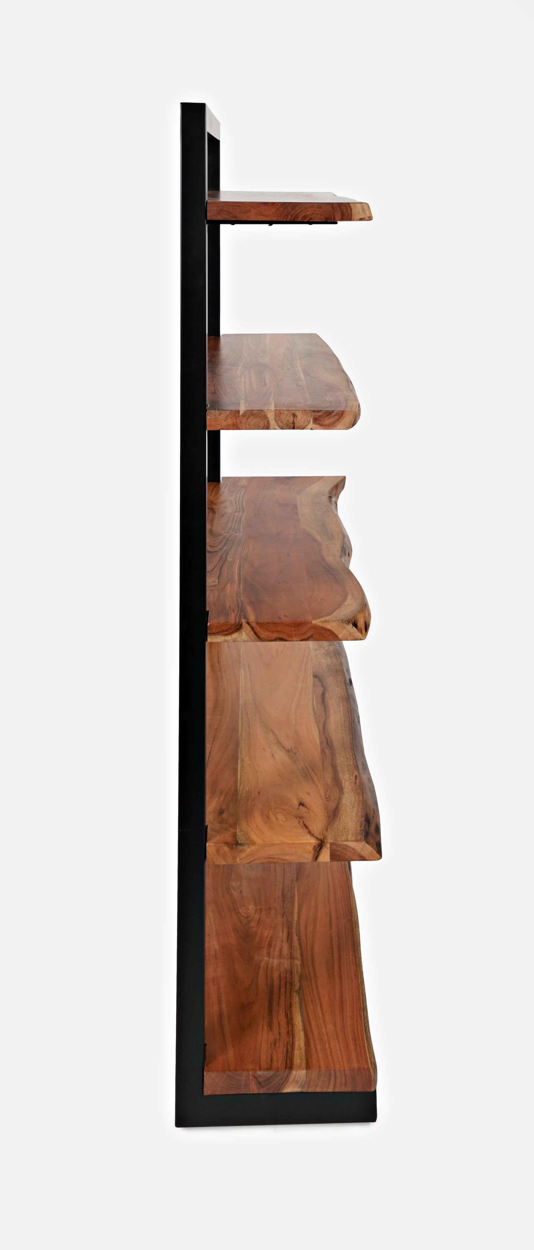 Nature's Edge Natural 5 Shelf Bookcase - Ornate Home