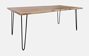 Nature's Edge Natural 79 Dining Table - Ornate Home