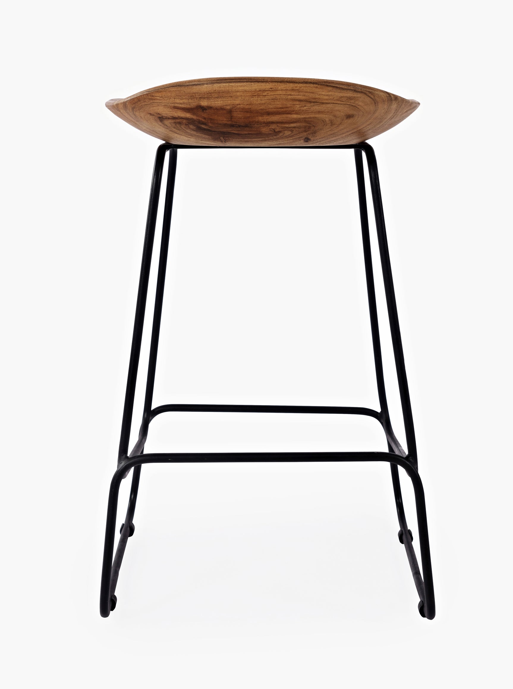 Nature's Edge Natural Backless Stool (Set of 2) - Ornate Home