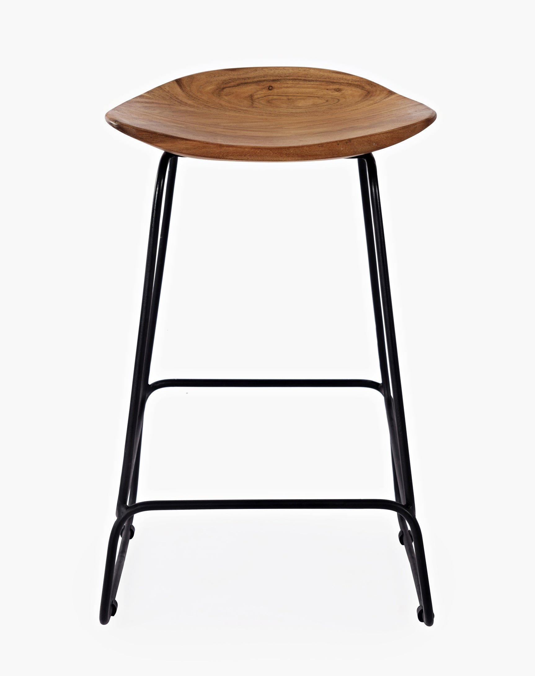 Nature's Edge Natural Backless Stool (Set of 2) - Ornate Home