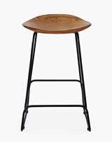 Nature's Edge Natural Backless Stool (Set of 3) - Ornate Home