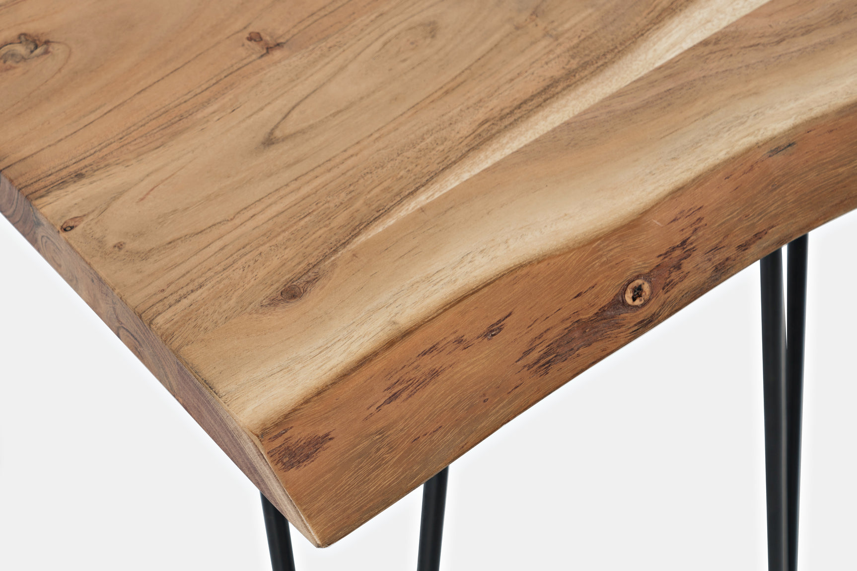 Nature's Edge Natural Chairside Table - Ornate Home