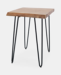 Nature's Edge Natural Chairside Table - Ornate Home