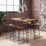 Nature's Edge Natural Counter Table - Ornate Home