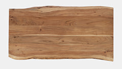 Nature's Edge Natural/Slate Counter Table w/ 4 Stools - Ornate Home