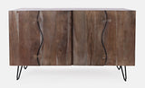 Nature's Edge Slate 4 Door Sideboard - Ornate Home