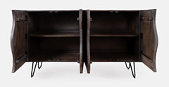 Nature's Edge Slate 4 Door Sideboard - Ornate Home