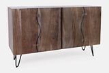 Nature's Edge Slate 4 Door Sideboard - Ornate Home