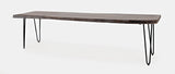 Nature's Edge Slate 70 Bench - Ornate Home