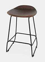 Nature's Edge Slate Backless Stool (Set of 2) - Ornate Home