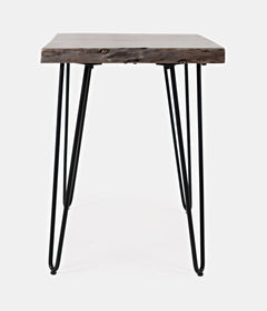 Nature's Edge Slate Chairside Table - Ornate Home