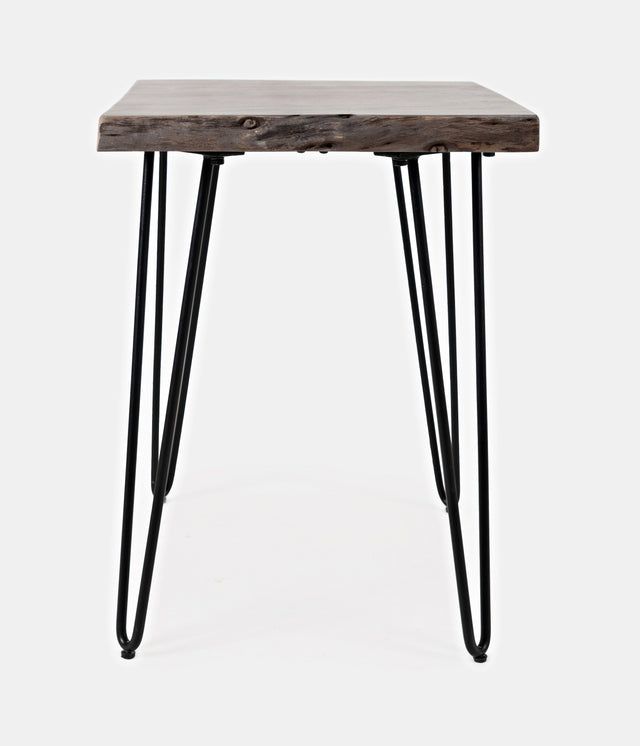 Nature's Edge Slate Chairside Table - Ornate Home