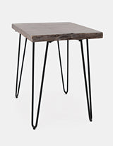 Nature's Edge Slate Chairside Table - Ornate Home