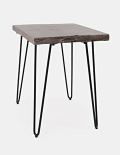 Nature's Edge Slate Chairside Table - Ornate Home