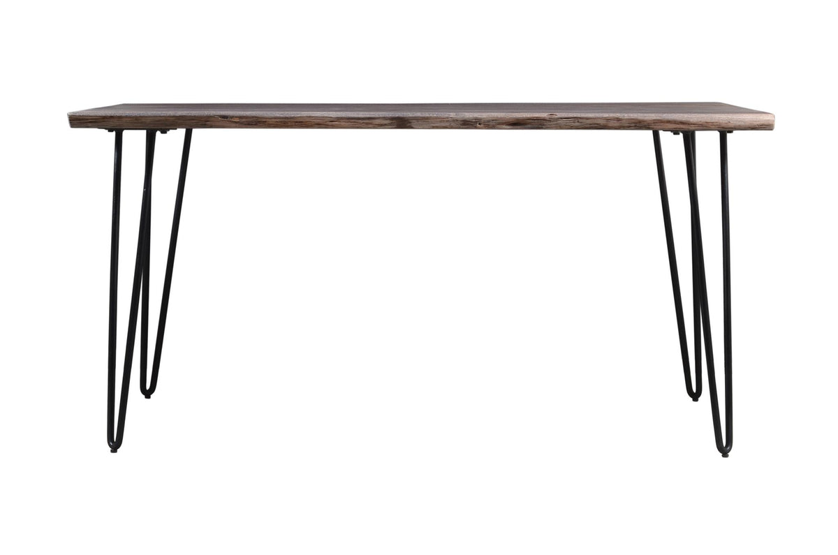 Nature's Edge Slate/Grey 60 Dining Table w/ 4 Maddox Chairs - Ornate Home