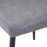 Nature's Edge Slate/Grey 60 Dining Table w/ 4 Maddox Chairs - Ornate Home