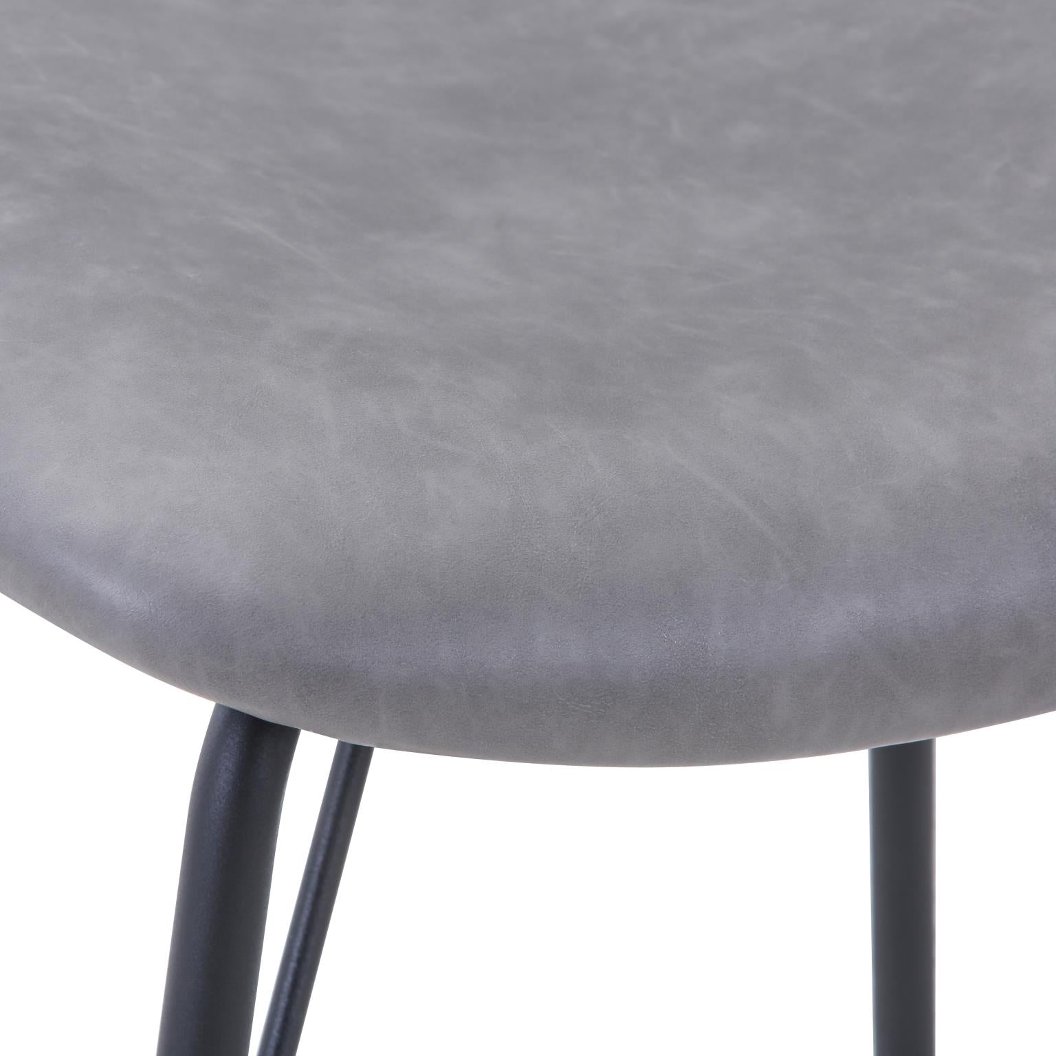 Nature's Edge Slate/Grey 60 Dining Table w/ 4 Owen Chairs - Ornate Home