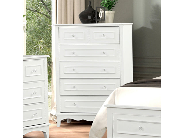 Naucalpan White Chest - Ornate Home