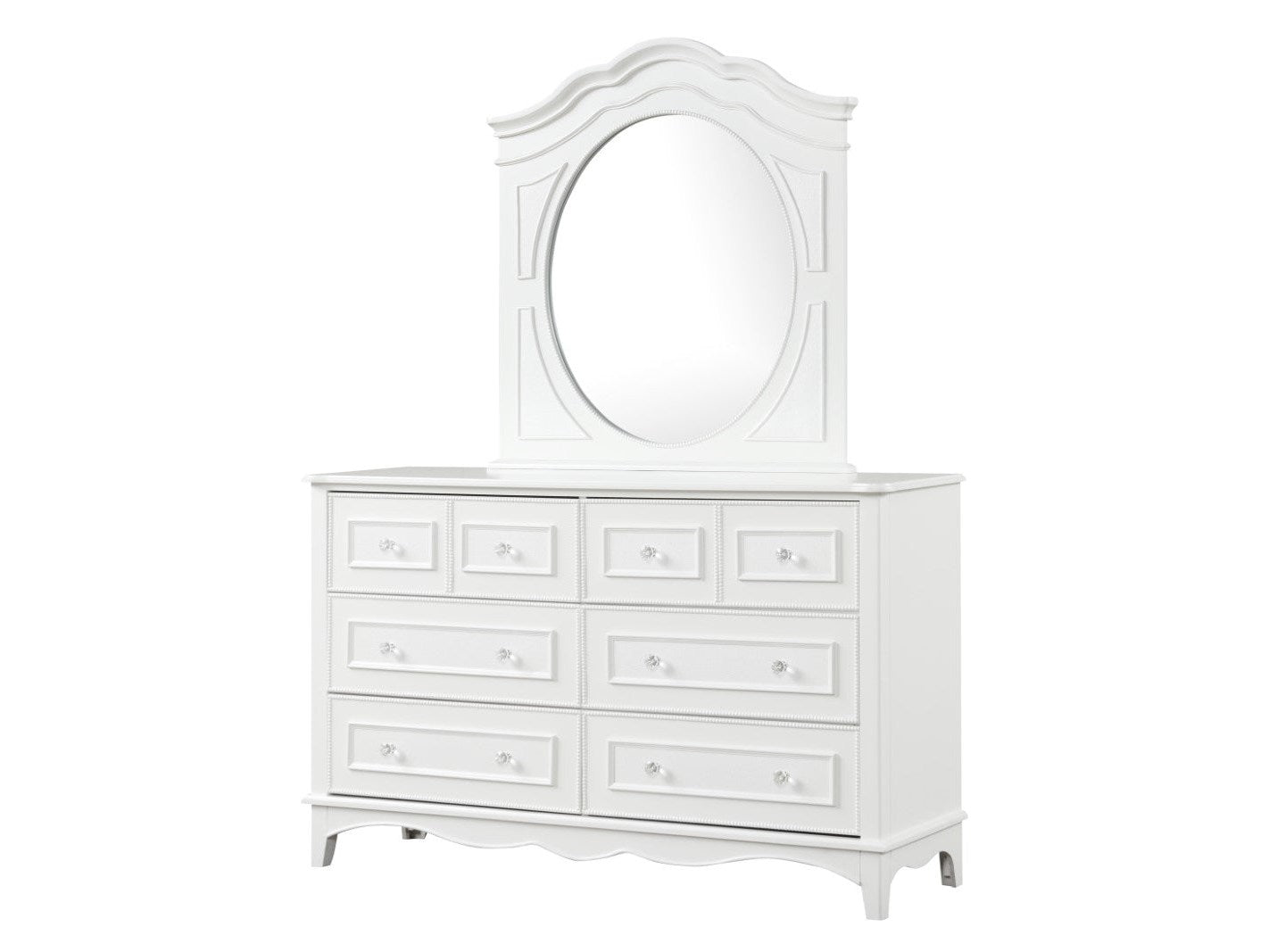 Naucalpan White Dresser - Ornate Home