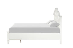 Naucalpan White Full Bed - Ornate Home