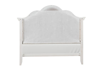 Naucalpan White Full Bed - Ornate Home