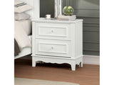 Naucalpan White Nightstand - Ornate Home