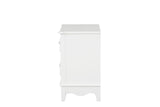 Naucalpan White Nightstand - Ornate Home