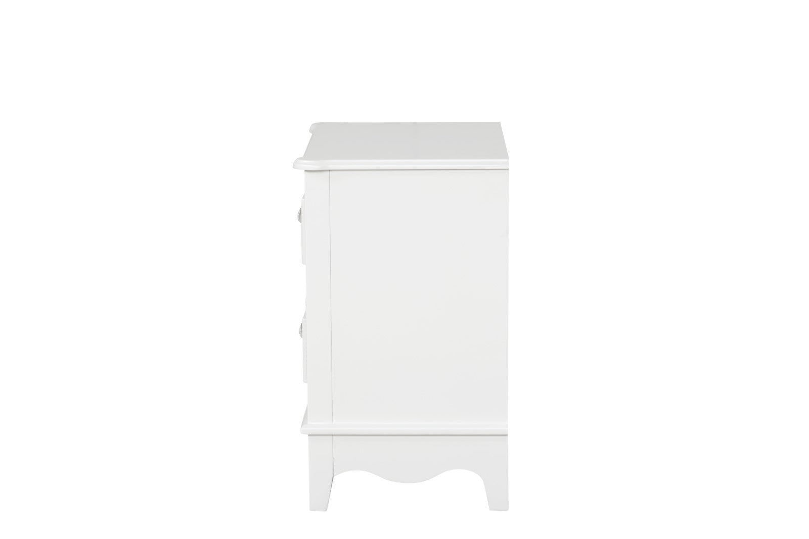 Naucalpan White Nightstand - Ornate Home