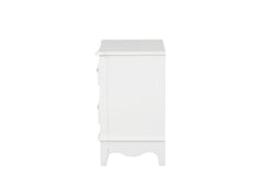 Naucalpan White Nightstand - Ornate Home