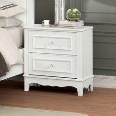 Naucalpan White Queen 4 Piece Bedroom Set - Ornate Home