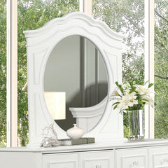 Naucalpan White Queen 4 Piece Bedroom Set - Ornate Home