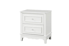 Naucalpan White Queen 4 Piece Bedroom Set - Ornate Home